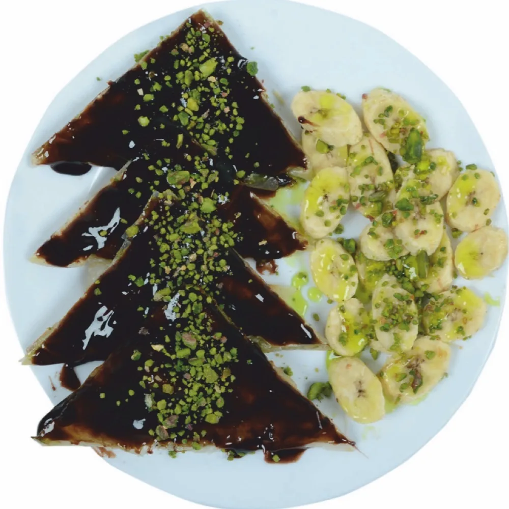 Çikolalatlı Katmer 2-3 kişilik